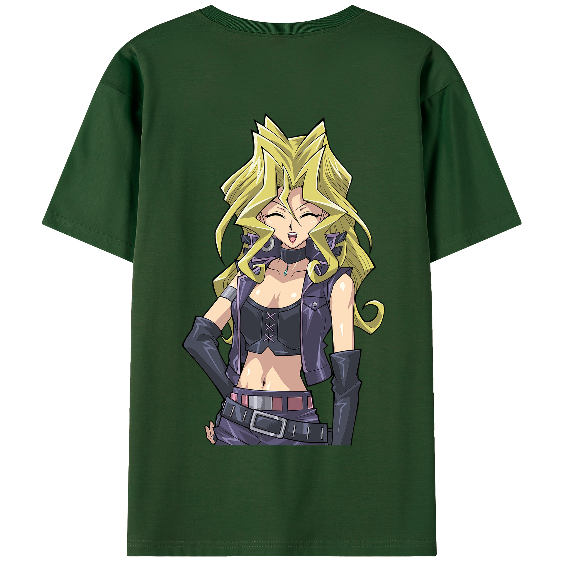 （画像用） 遊☆戯☆王 Yu-Gi-Oh! 綿100％半袖Tシャツ（背面プリント）